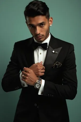 Fashion Model,a young man wearing a tuxedo and celet,anirudh,ranveer,raghav,minhaj,gautam,indian celebrity,Photography,Fashion Photography,Fashion Photography 01