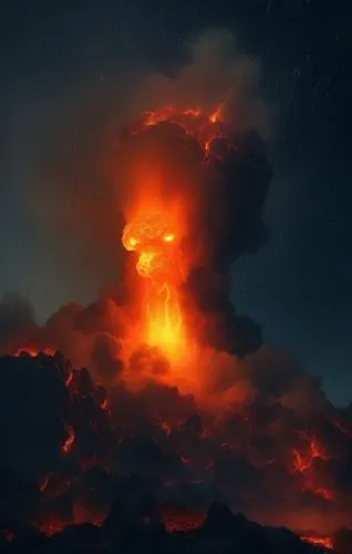 COMIC STYLE, dark and cinematic comic artwork with a godlike presence exuding intense energy and dramatic atmosphere. The highly dramatic digital matte painting illustration combines elements of conce