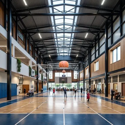 Gymnasium Neoclassicism Style Architecture Design Ideas