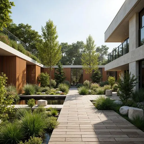 Academic Style Rehabilitation Center Architecture Design Ideas