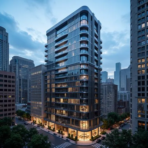 High-tech Style Building Design Ideas