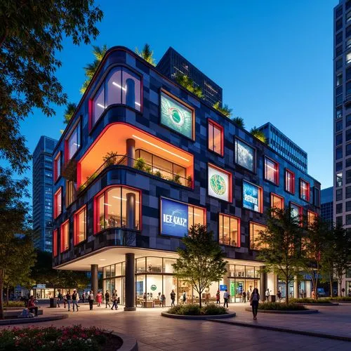 Coastal Youth Center Green Architecture Design Ideas