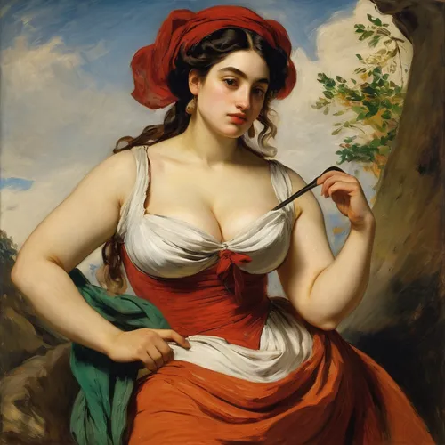 Explore the beauty of a woman's curves in a tasteful and empowering manner.,woman holding pie,woman eating apple,bougereau,woman sitting,young woman,woman with ice-cream,portrait of a woman,girl with 