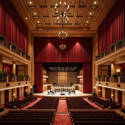 Art Nouveau Style Concert House Design Ideas