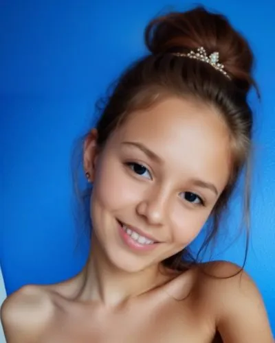 there is a  that is posing for a po,kotova,girl making selfie,kenzie,danilova,aspandiyarova,gavrilova