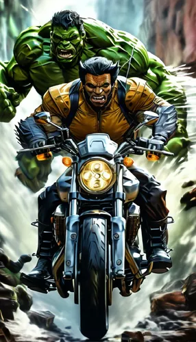 perfect superheros battle scene ,avenger hulk hero,hulk,super bike,heavy motorcycle,hulking,motorbike,incredible hulk,motorcyle,hulked,motorstorm,ironhead,motorcycling,streetfighter,motorcyling,apokol