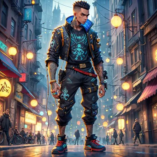 neuromancer,shadowrun,tracers,cyberpunk,frankmusik,sci fiction illustration,cyberpunks,skotnikov,kinkade,markus,axton,tenkrat,streampunk,artificer,kaidan,crackdown,baptiste,game illustration,pompadour