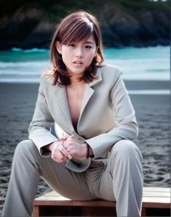 바닷가,mari makinami,asian woman,japanese woman,su yan,ayu,kaew chao chom,miyeok guk,bia hơi,choi kwang-do,rou jia mo,shirakami-sanchi,japanese idol,vietnamese woman,asian girl,woman sitting,han thom,asi