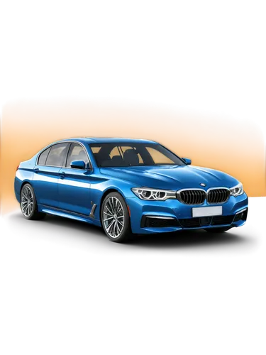 BMW car, luxury sedan, metallic blue body, shiny surface, sporty wheels, elegant headlights, sloping roofline, chrome door handles, soft morning light, shallow depth of field, cinematic composition, 3