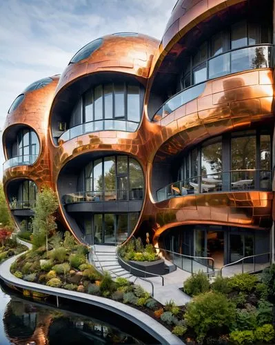 futuristic architecture, sci-fi cityscape ,futuristic architecture,autostadt wolfsburg,eco hotel,hotel w barcelona,corten steel,the hive,galaxy soho,modern architecture,helix,kirrarchitecture,mixed-us