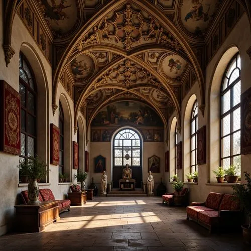 Monastery Renaissance Style Architecture Design Ideas
