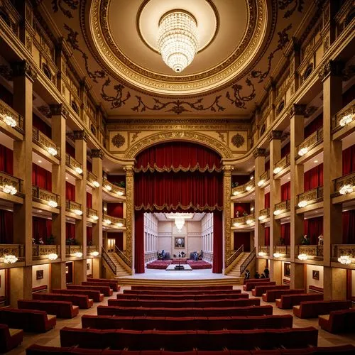 Neoclassicism Style Opera House Building Design Ideas