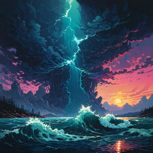 
"waters come together" ,tidal wave,sea storm,ocean,ocean background,tsunami,ocean waves,sea,nature's wrath,poseidon,thunderstorm,crashing waves,waves,tide,stormy sea,japanese waves,sea landscape,fant