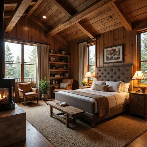 Craftsman Style Bedroom Design Ideas
