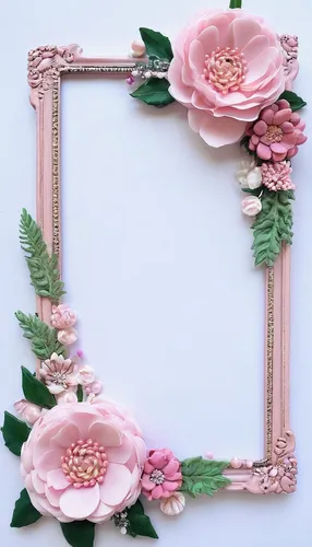 Craft a romantic pfp with a soft pink color scheme and blooming flowers as a frame.,floral and bird frame,floral silhouette frame,floral frame,flower frame,peony frame,flower frames,decorative frame,f