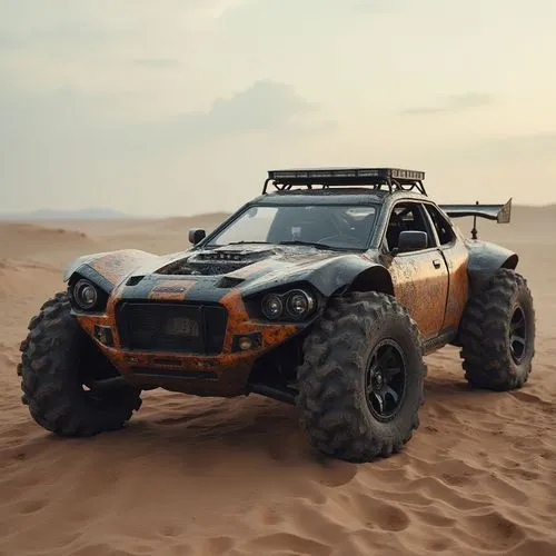 off-road vehicle,an orange suv,off road toy