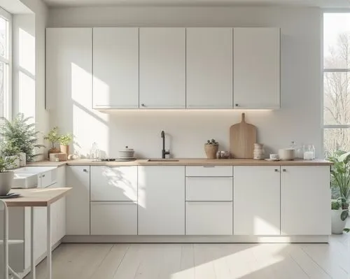  interior design,a kitchen with wood floor and white walls,modern minimalist kitchen,kitchen design,tile kitchen,gorenje,modern kitchen interior,scavolini,Photography,Documentary Photography,Documenta