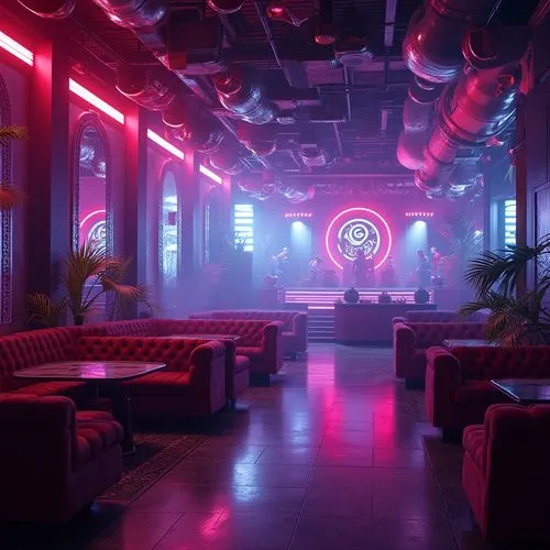 Nightclub Blobitecture Style Architecture Design Ideas