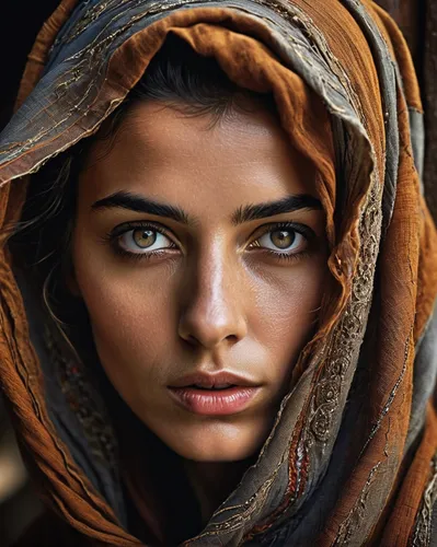 super natural turkish photo, A woman (mixture of laetita casta and salvador dali) in a post-apocalyptic world with striking (with otherworldly detail and luminosity), captivating, vibrant eyes, only h
