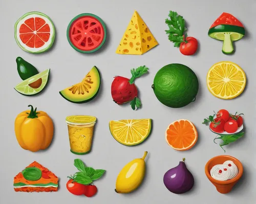 Create a funny Mexican wordplay with 'albures' involving food.,fruits icons,fruit icons,food icons,fruits and vegetables,fruit pattern,food collage,citrus fruits,fruit slices,colorful vegetables,fruit