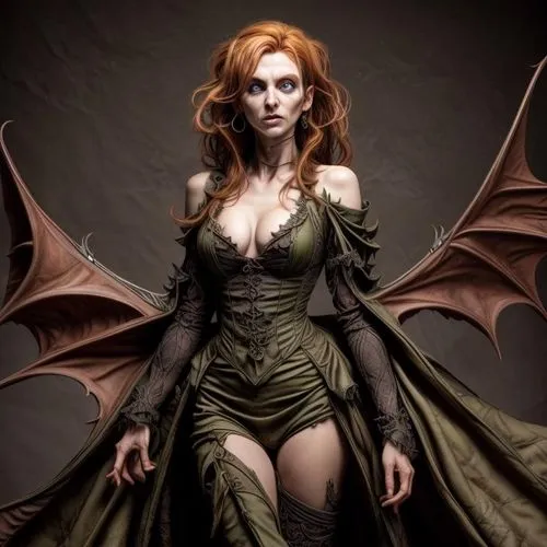 demona,vampire woman,batwoman,chiroptera,vampire lady,demoness,morrigan,vampyre,melisandre,lysette,madelyne,bloodrayne,rasputina,vampyres,abaddon,lilith,dark angel,gothic woman,fantasy woman,morwen
