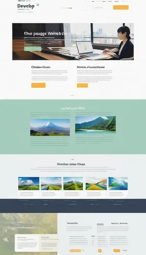 Develop a professional and clean web page template.,landing page,wordpress design,website design,homepage,web mockup,webdesign,web design,website,web designer,flat design,home page,web banner,kaleidos