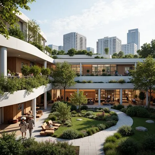 Student Hall Sustainable Architecture Design Ideas