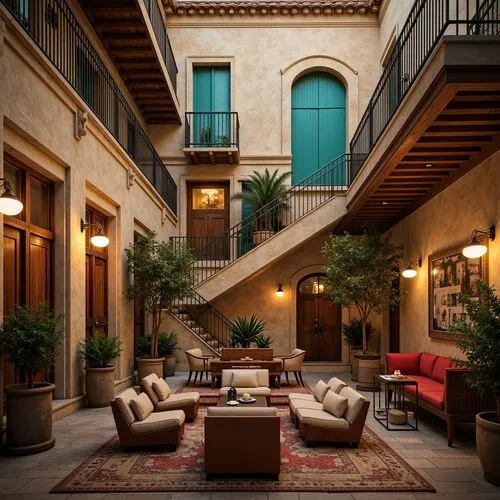 Hostel Renaissance Style Architecture Design Ideas
