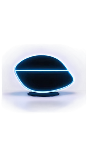 Minimalist desktop, abstract shapes, 3D rendering, futuristic theme, neon lights, glowing lines, dark blue tone, high-tech atmosphere, close-up view, shallow depth of field, soft focus, cinematic ligh