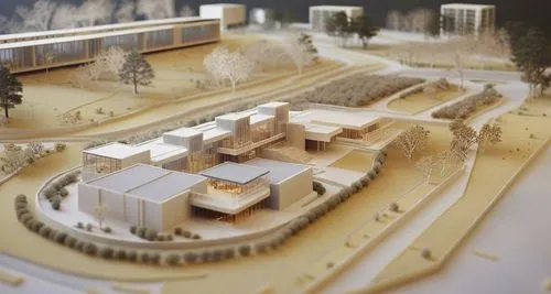 a rendering of a white building sits on a model,renderings,snohetta,school design,europan,unbuilt,mipim,3d rendering,bjarke,megaproject,megaprojects,redevelopment,moneo,epfl,archidaily,koolhaas,redeve