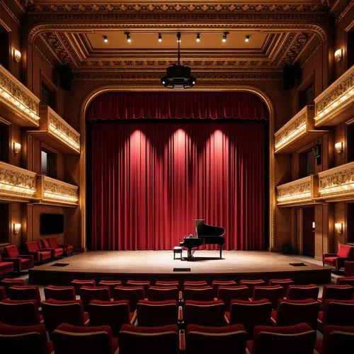 Theater Traditional Style Interior Design Ideas