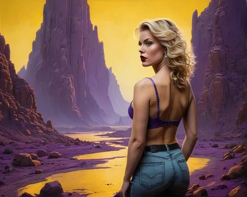 Extremely amazing private boudoir of one fashion model at the magical realm on back view and stewed pussy. Scene is panoramic and panoramic with meeting burgeoning desire age. light green eyes. red li