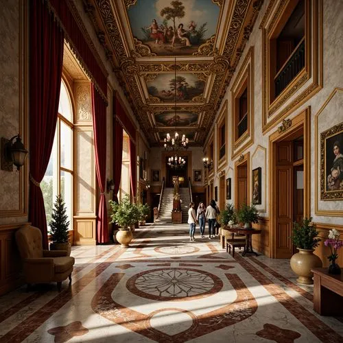 Baroque Style Bus Station Architecture Design Ideas