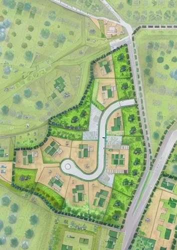 village,landscape plan,new housing development,feng shui golf course,golf course background,the golfcourse,the golf valley,kubny plan,town planning,golf resort,construction area,suburban,grand nationa