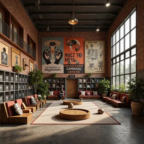 High-tech Style Gymnasium Architecture Design Ideas