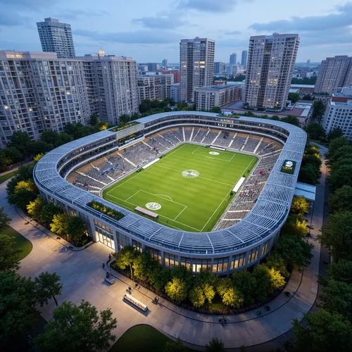 Football Stadium Renaissance Style Design Ideas