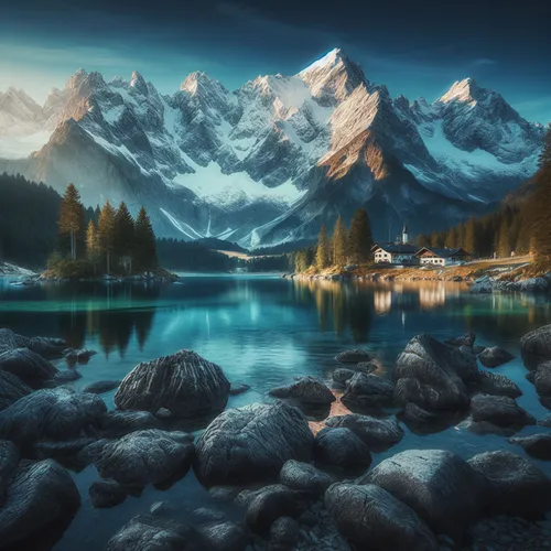 there is snow covered mountains at this lake,glacial lake,moraine lake,alpine landscape,alpine lake,landscape mountains alps,emerald lake,lake moraine,fantasy landscape,landscape background,alps,the a