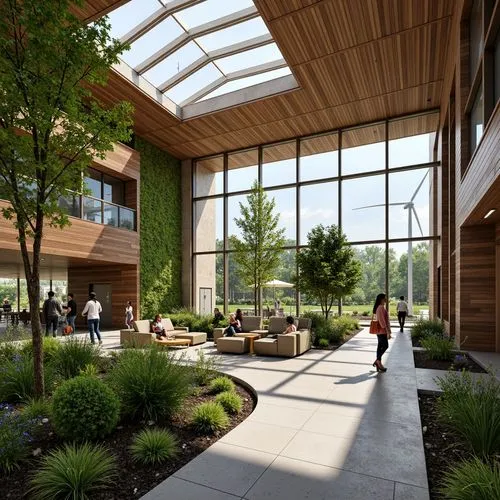 Art Deco Style Visitor Center Architecture Design Ideas