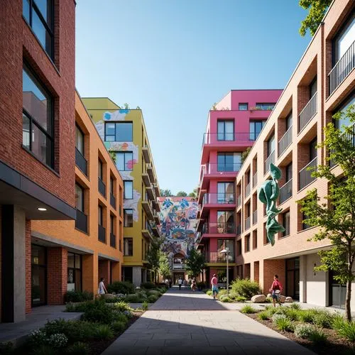Campus Expressionism Style Building Design Ideas