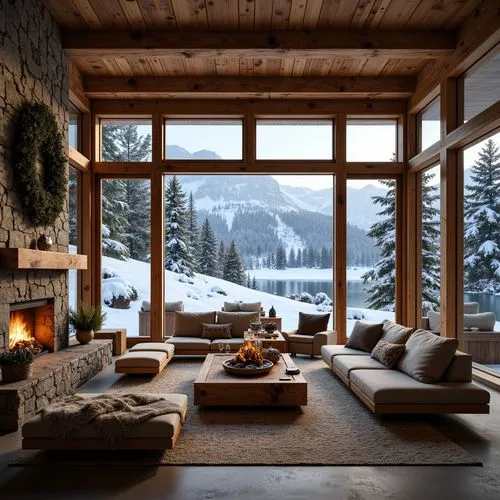 Ski Center Regionalism Style Design Ideas