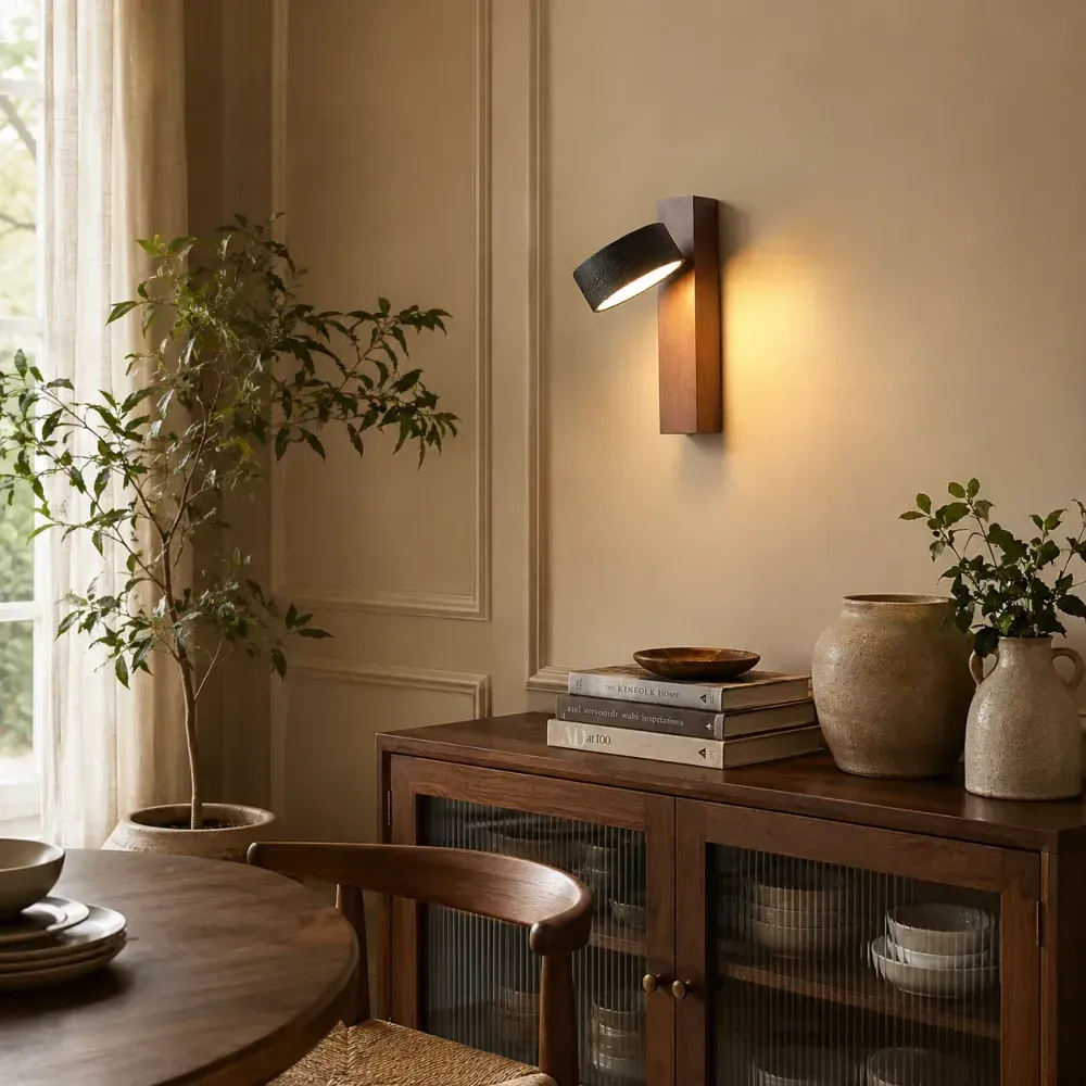 Tervaro Travertine Wall Lamp