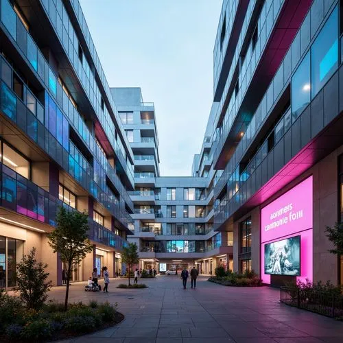 Campus Expressionism Style Building Design Ideas
