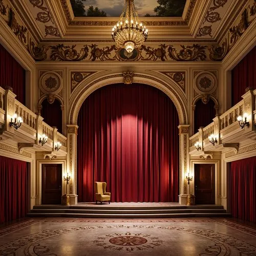 Theater Renaissance Style Architectural Design Ideas