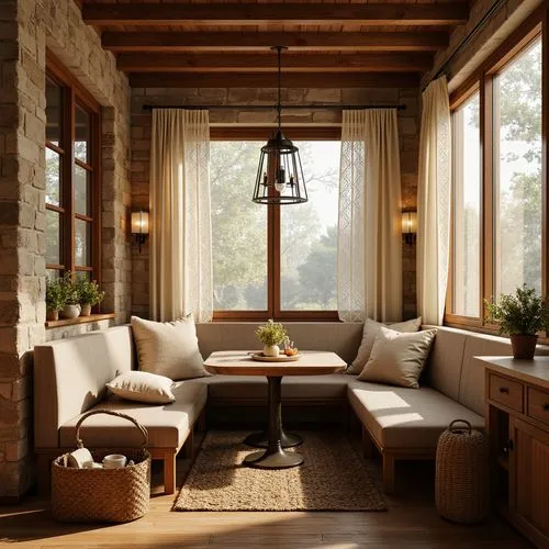 Postmodernism Style Breakfast Nook Design Ideas