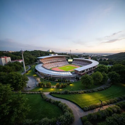 Postmodernism Style Stadiums Design Ideas