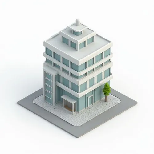 modern building 3d render isometric on white background


,a simple white and blue building sitting on top of a gray block,voxel,isometric,3d model,voxels,miniaturization,miniature house