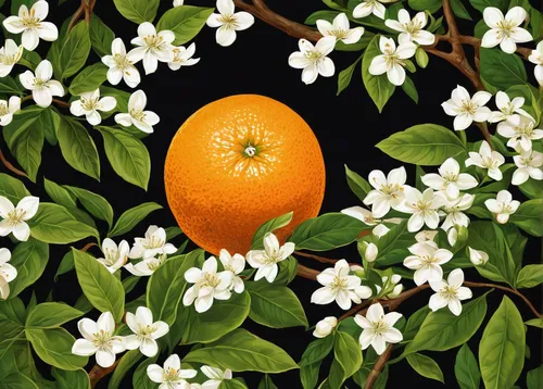 Craft a suspenseful thriller where orange blossoms hold a mysterious secret.,orange blossom,calamondin,orange tree,tangerines,kumquat,orange jasmine,satsuma,minneola,kumquats,tangerine fruits,citrus s