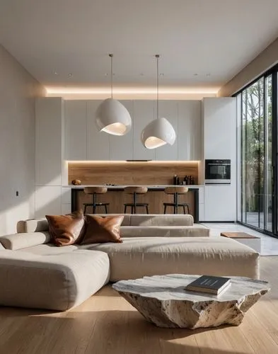 Use the uploaded sketch as the exact architectural reference.

Preserve the architecture exactly as shown. Do not modify the layout, proportions, ceiling height, double-height volume, staircase locati