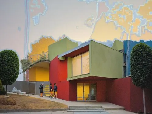 DISEÑO EXTERIOR DE UNA CASA REIDENCIAL ESTILO MINIMALISTA CON VENTANALAES DE CRISTAL EN LA PLANTA BAJA, CON UN GRAN JARDÍN, EN LA PLANTA ALTA CON UNA TERRAZA CON BARANDAL DE CRISTAL Y EN EL TERCER NIV