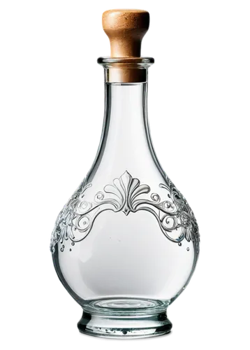 Clear water, transparent glass bottle, condensation droplets, reflective surface, still life, solo object, white background, softbox lighting, high-key tone, macro photography, detailed texture, reali